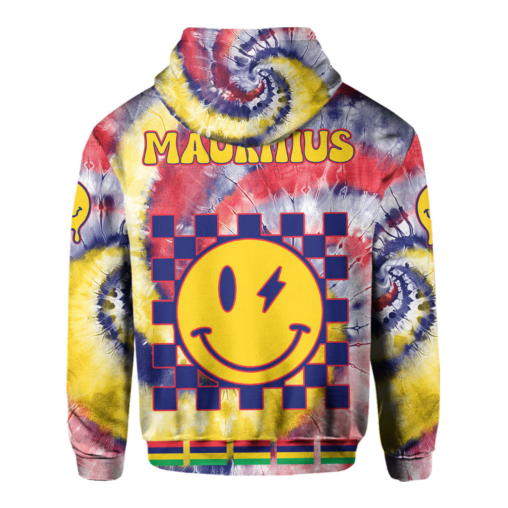 Mauritius Hoodie Custom Tie Dye Style 3