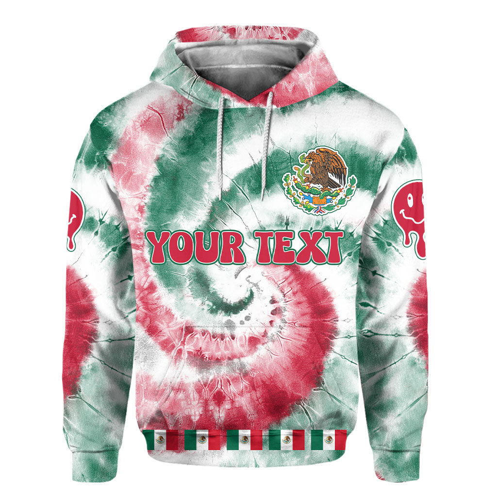 Mexico Hoodie Custom Tie Dye Style 2