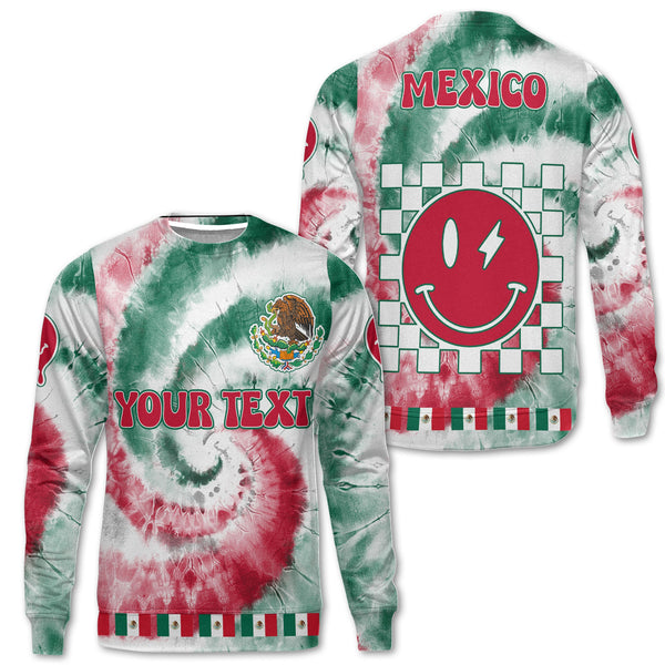 Mexico Sweatshirt Custom Tie Dye Style 1