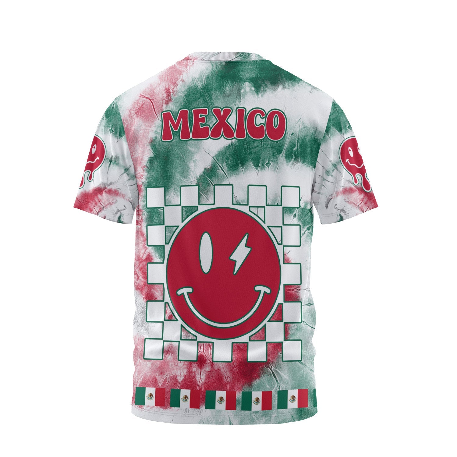 Mexico T Shirt Custom Tie Dye Style 2