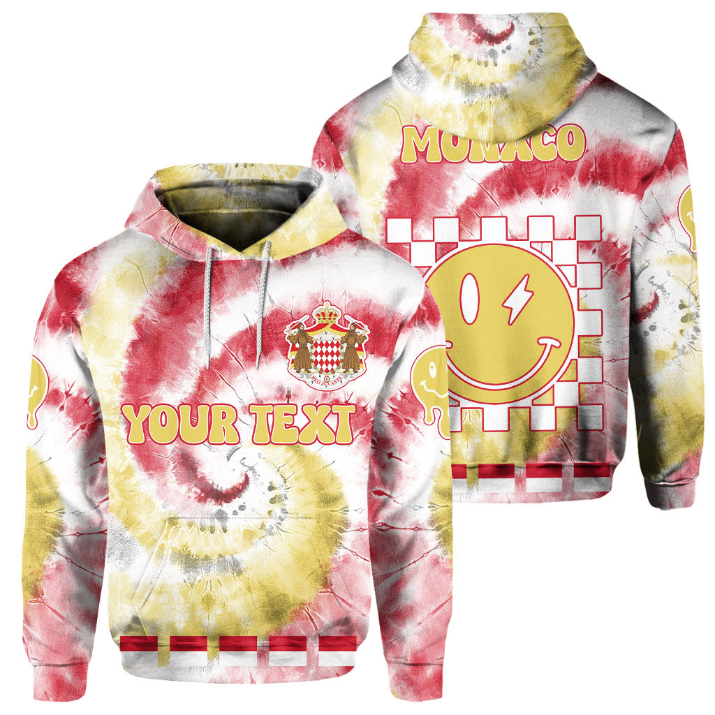 Monaco Hoodie Custom Tie Dye Style 1