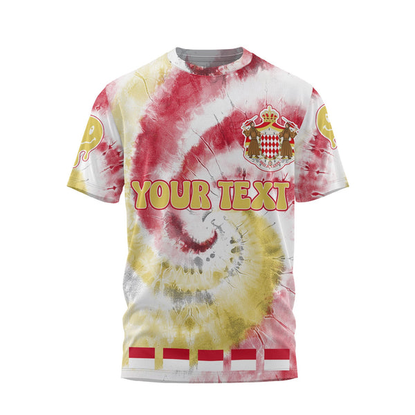 Monaco T Shirt Custom Tie Dye Style 1