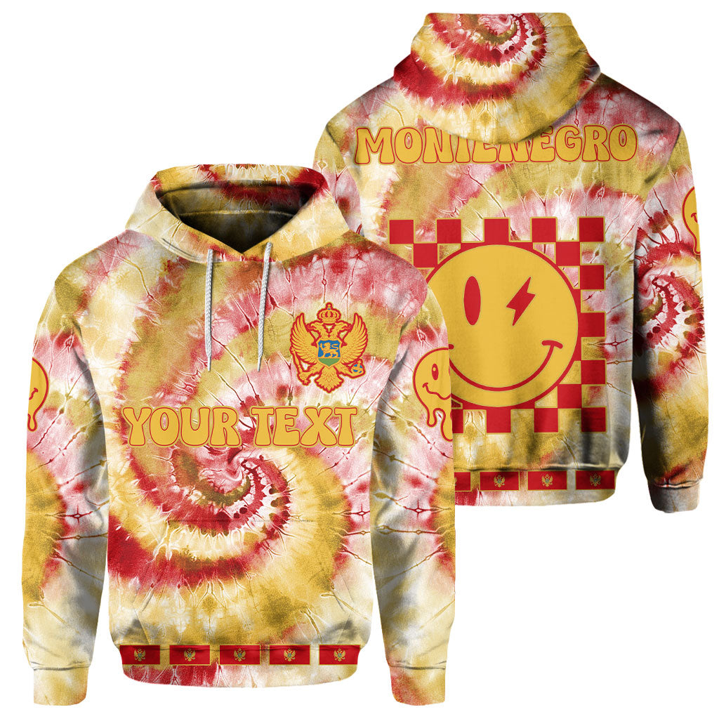 Montenegro Hoodie Custom Tie Dye Style 1