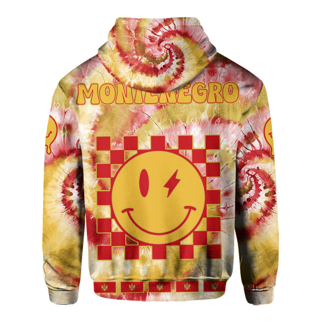 Montenegro Hoodie Custom Tie Dye Style 3