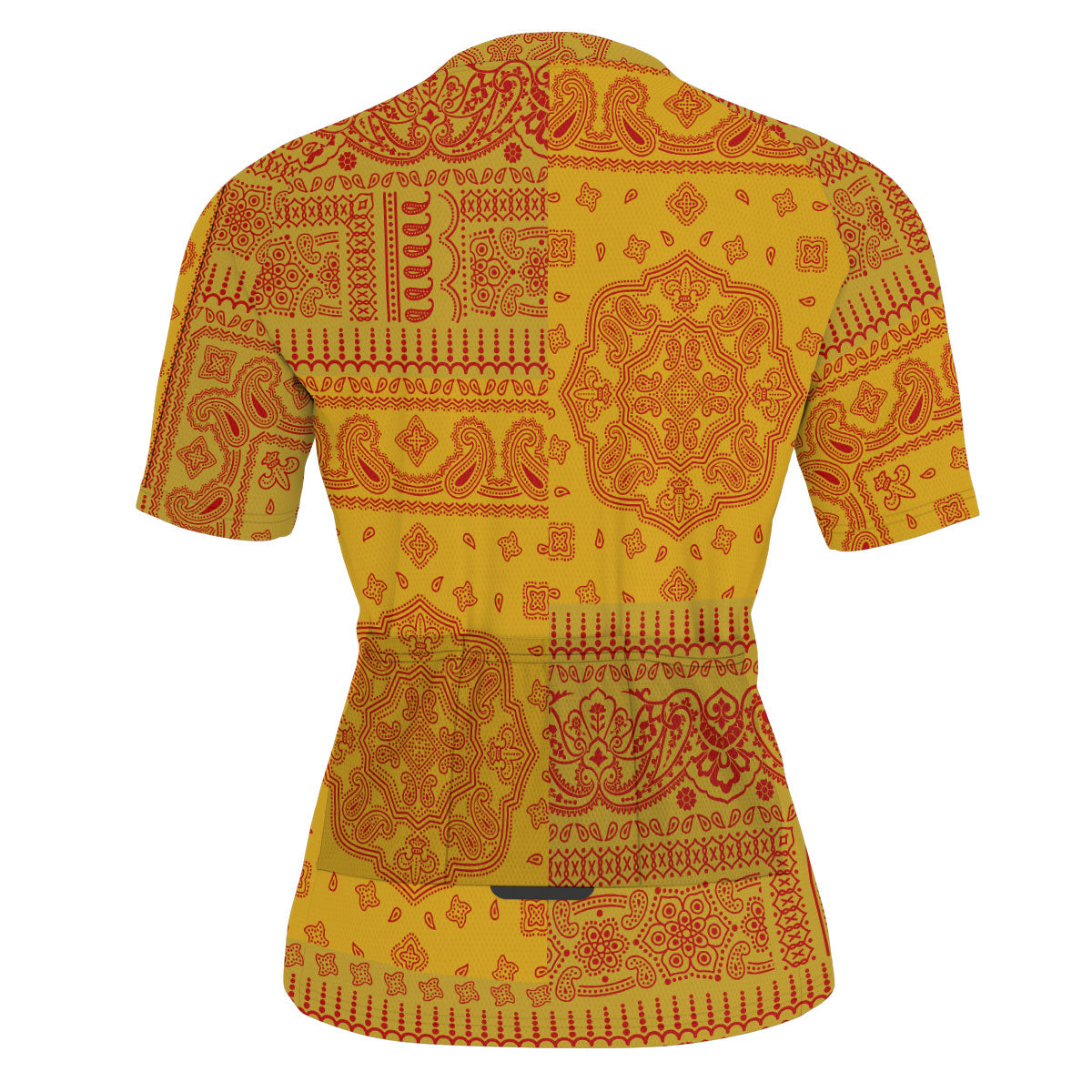 Montenegro Men Cycling Jersey Flag And Paisley Basic Style 3