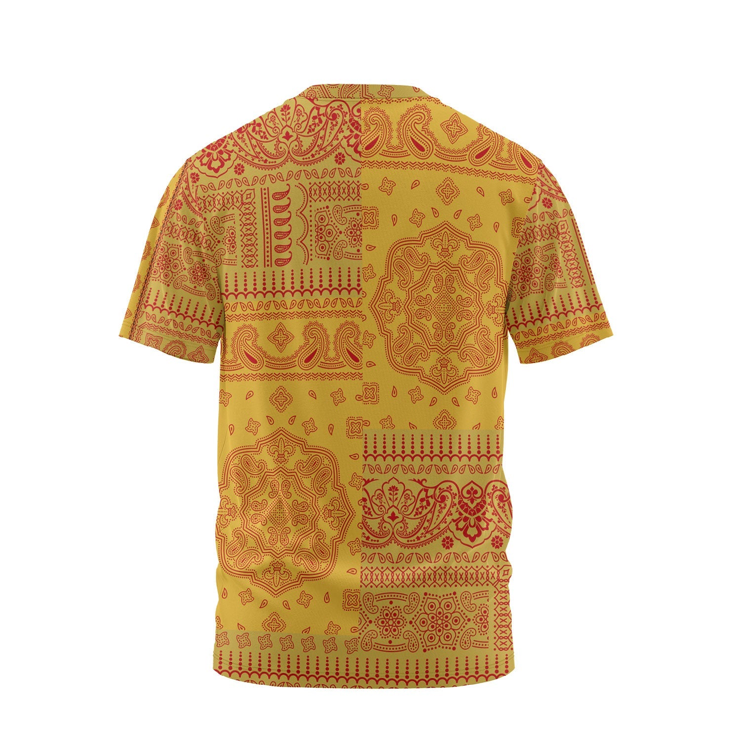 Montenegro T Shirt Flag And Paisley Basic Style 3