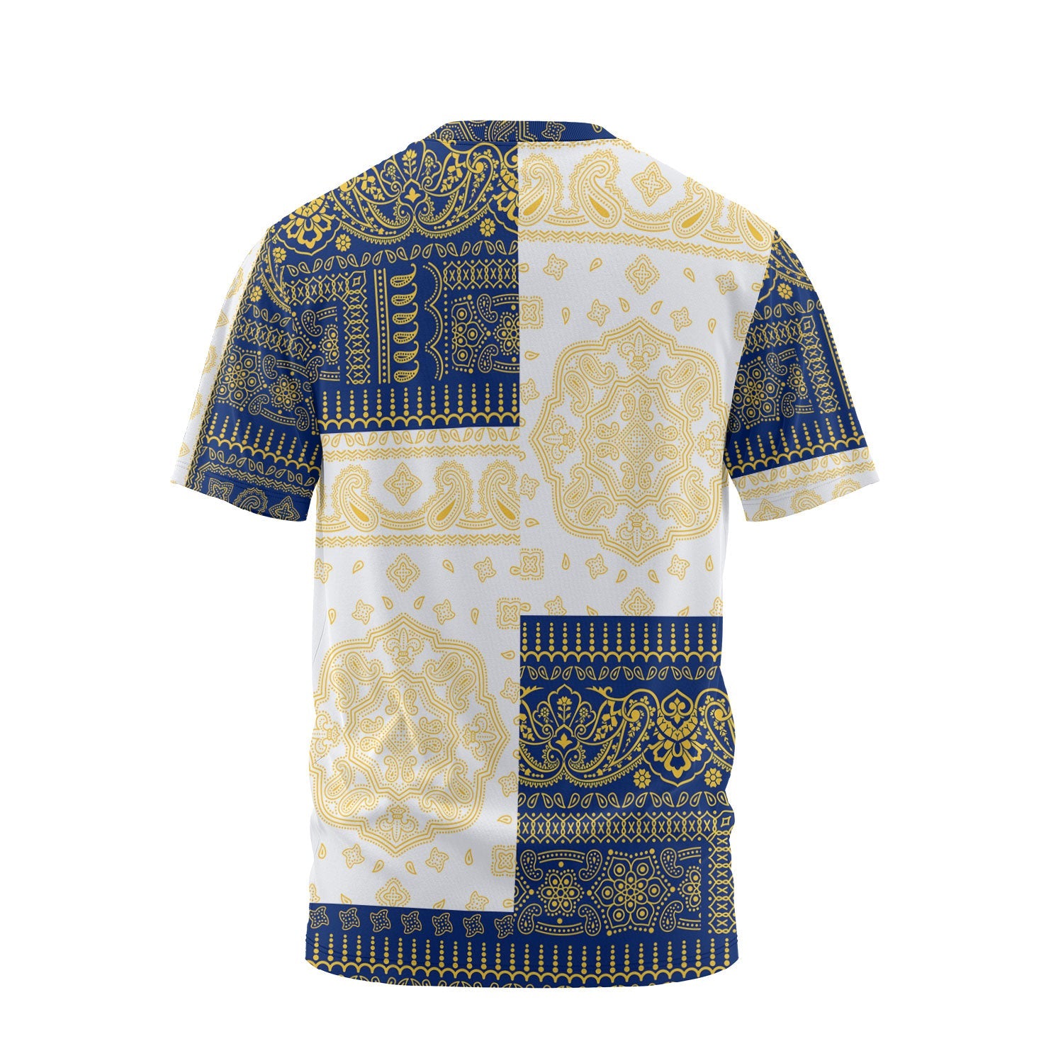 Nauru T Shirt Flag And Paisley Basic Style 3