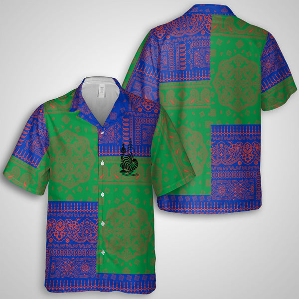 New Caledonia Hawaiian Shirt Flag And Paisley Basic Style 1