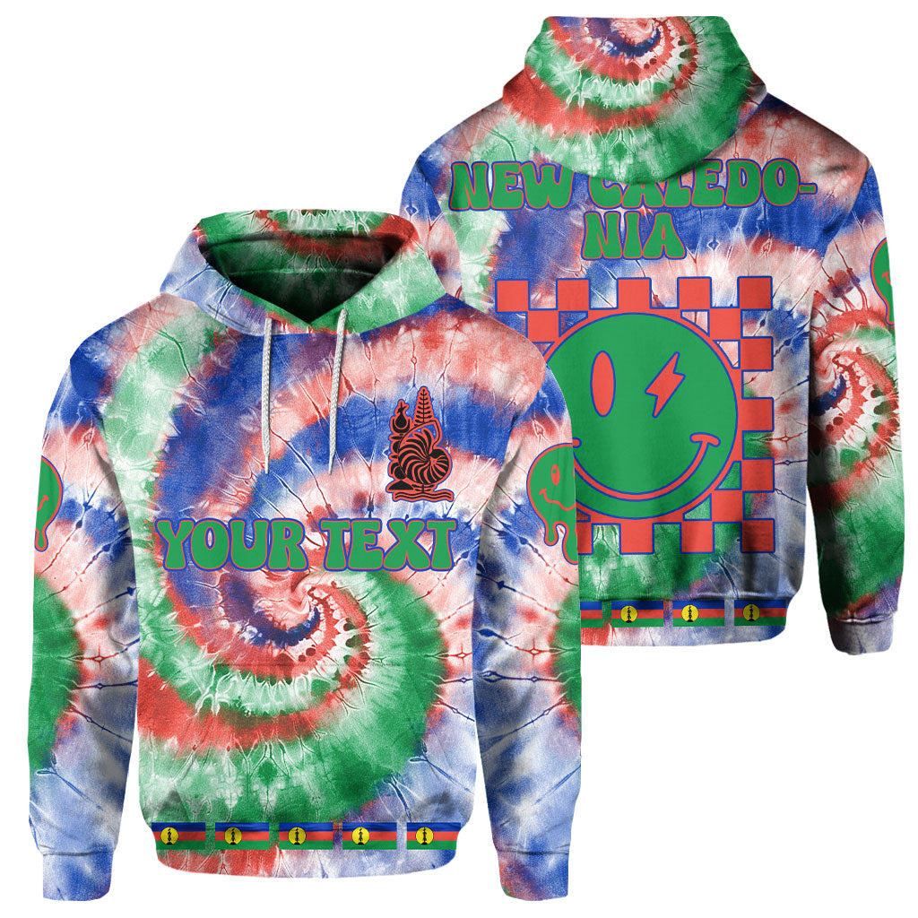 New Caledonia Hoodie Custom Tie Dye Style 1