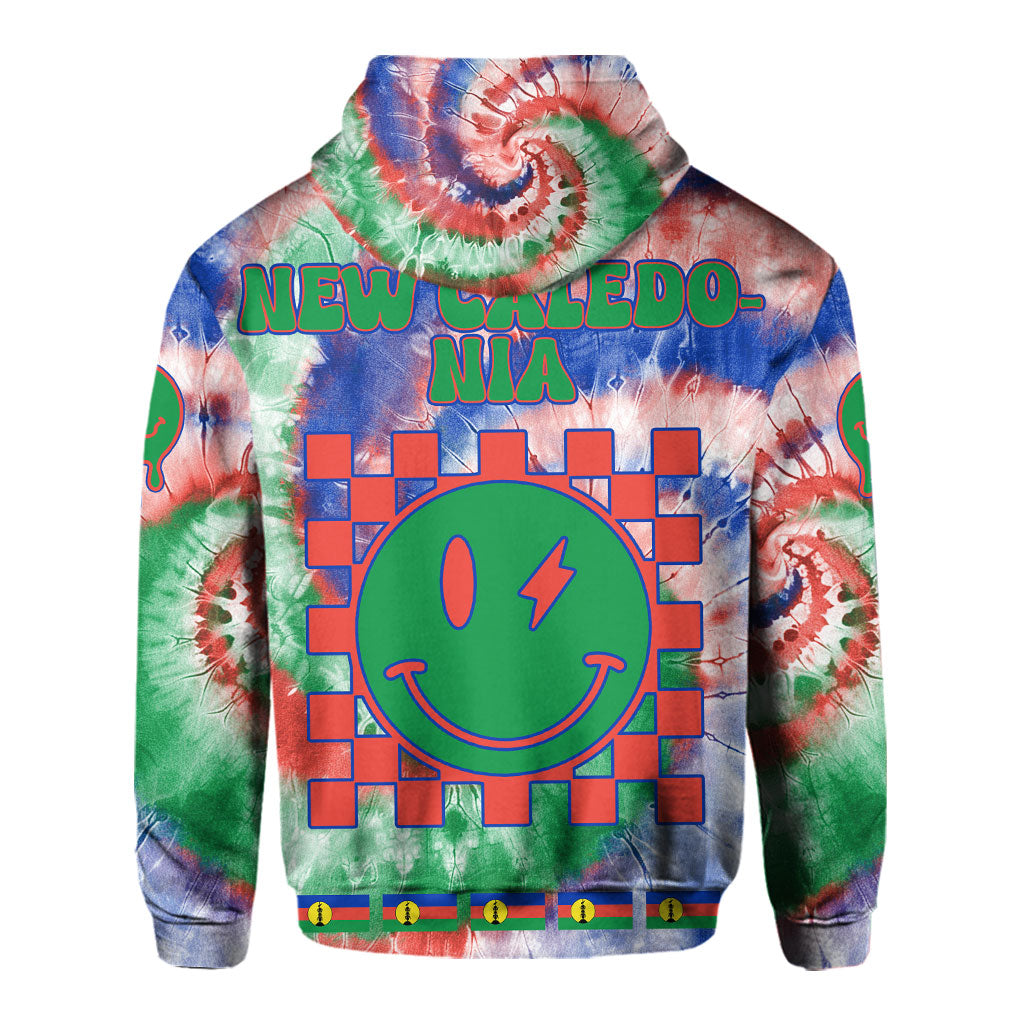 New Caledonia Hoodie Custom Tie Dye Style 3