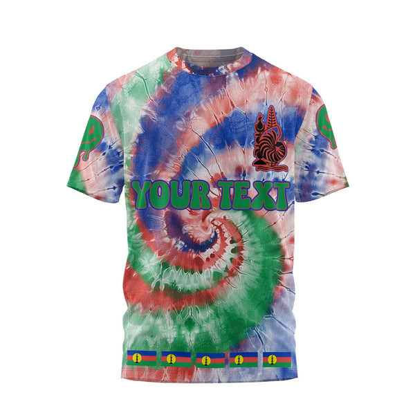 New Caledonia T Shirt Custom Tie Dye Style 1