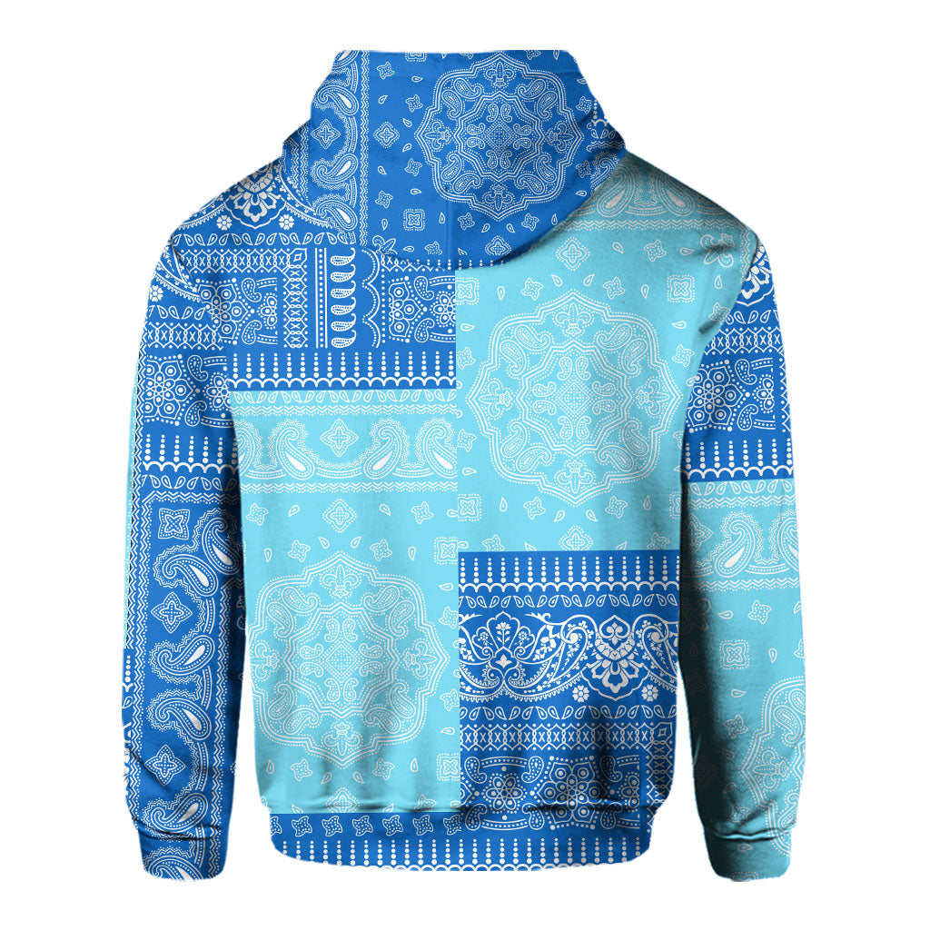 Nicaragua Hoodie Flag And Paisley Basic Style 3