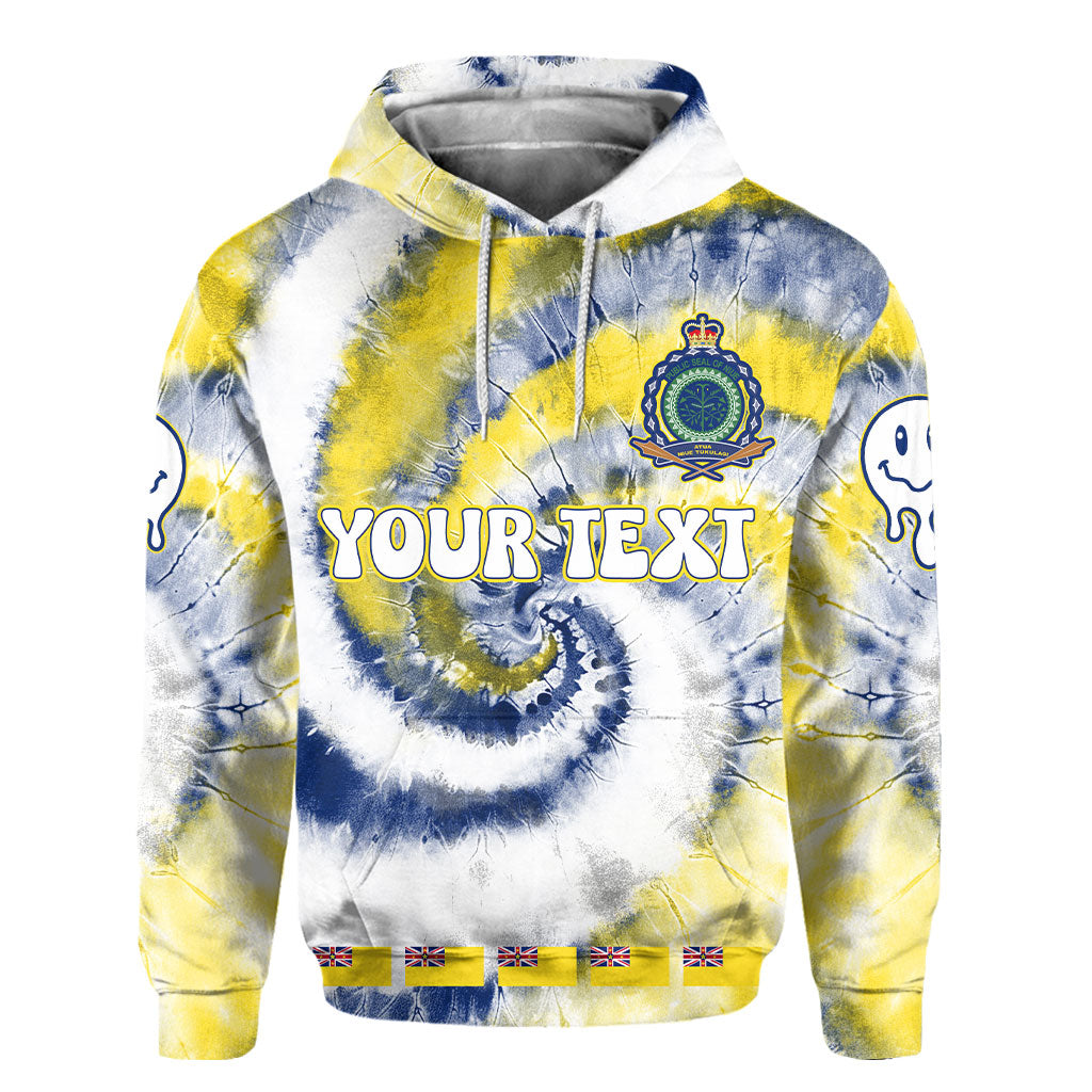 Niue Hoodie Custom Tie Dye Style 2