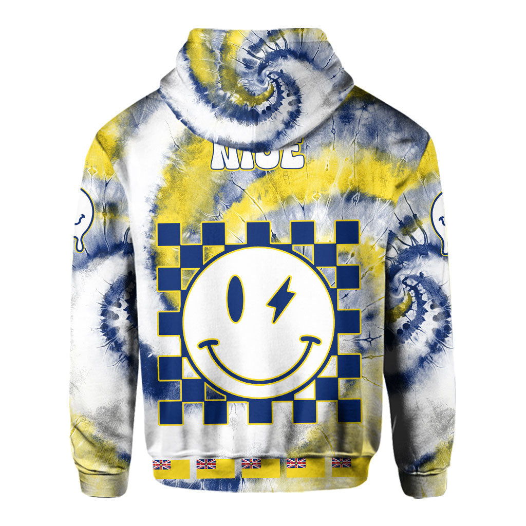 Niue Hoodie Custom Tie Dye Style 3