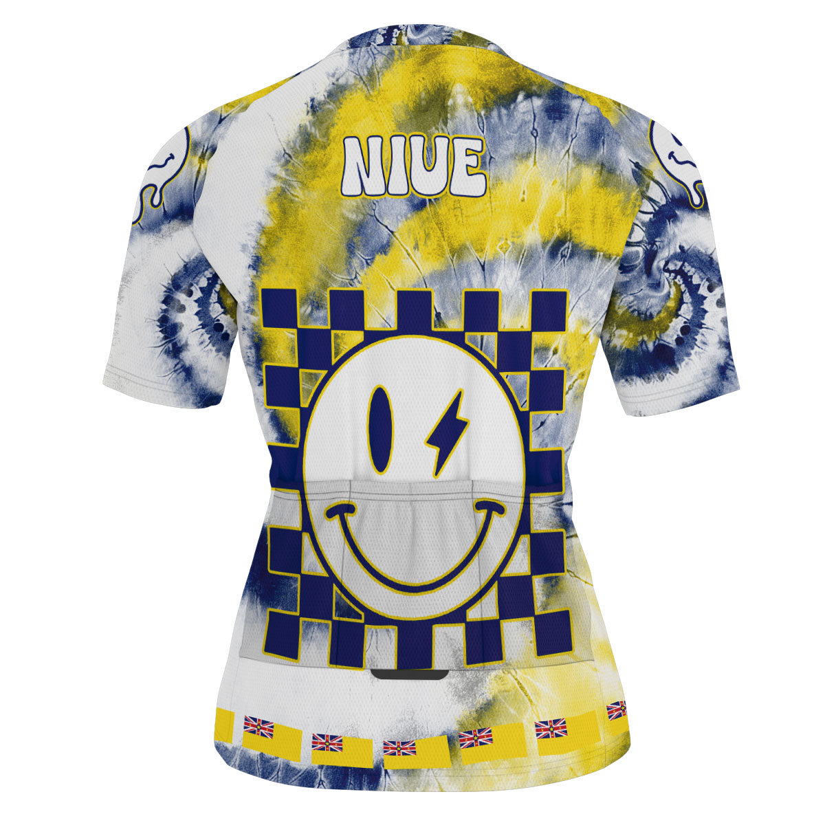 Niue Men Cycling Jersey Custom Tie Dye Style 3