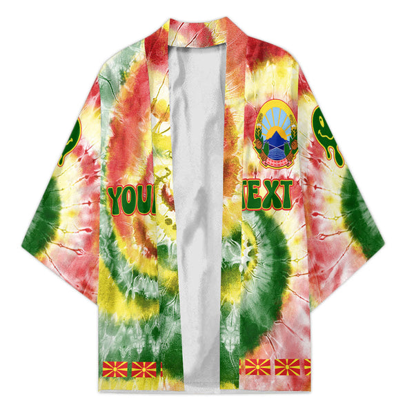 North Macedonia Kimono Custom Tie Dye Style 1