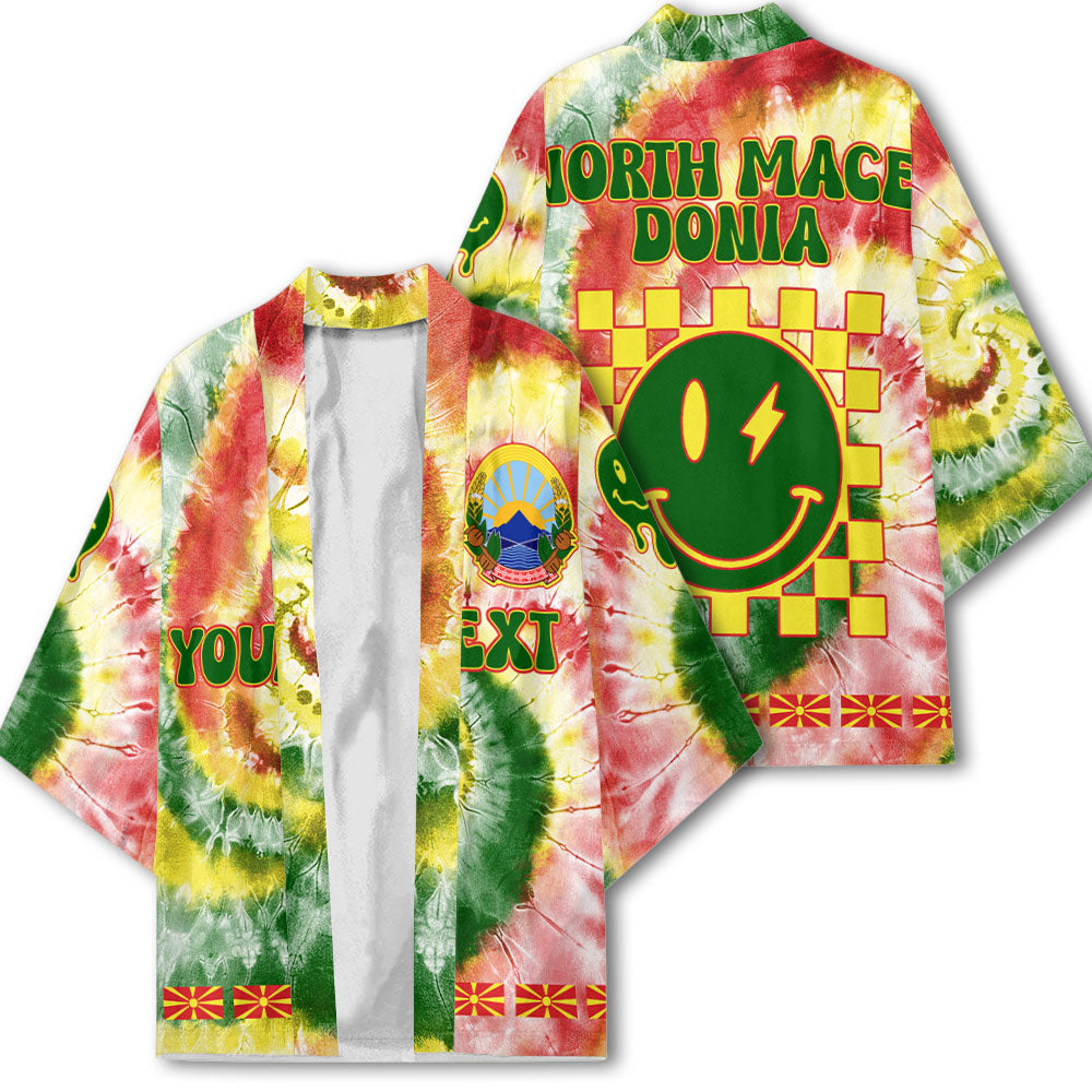 North Macedonia Kimono Custom Tie Dye Style 2