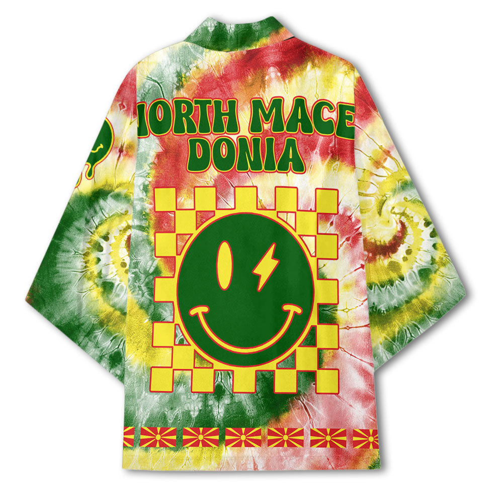 North Macedonia Kimono Custom Tie Dye Style 3