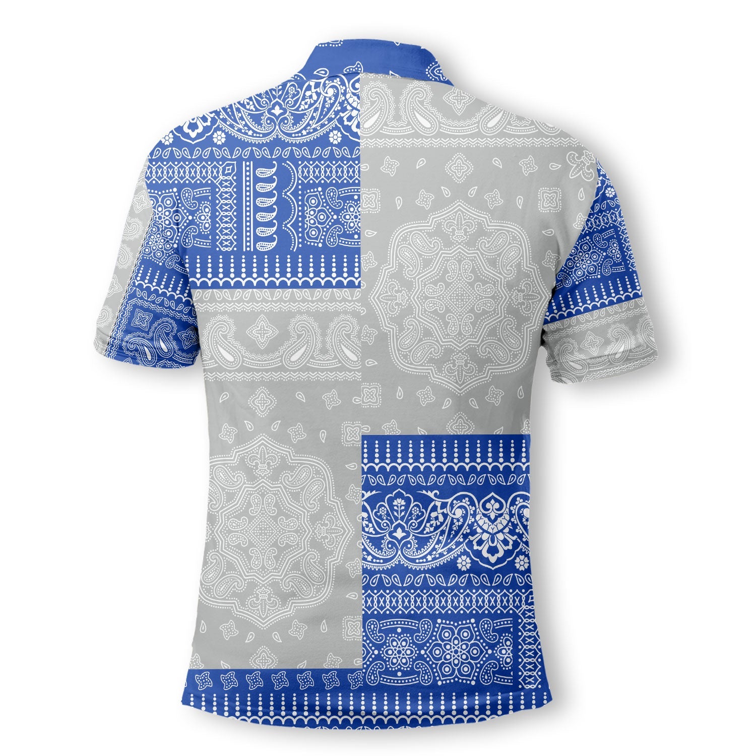 Northern Mariana Islands Polo Shirt Flag And Paisley Basic Style 3