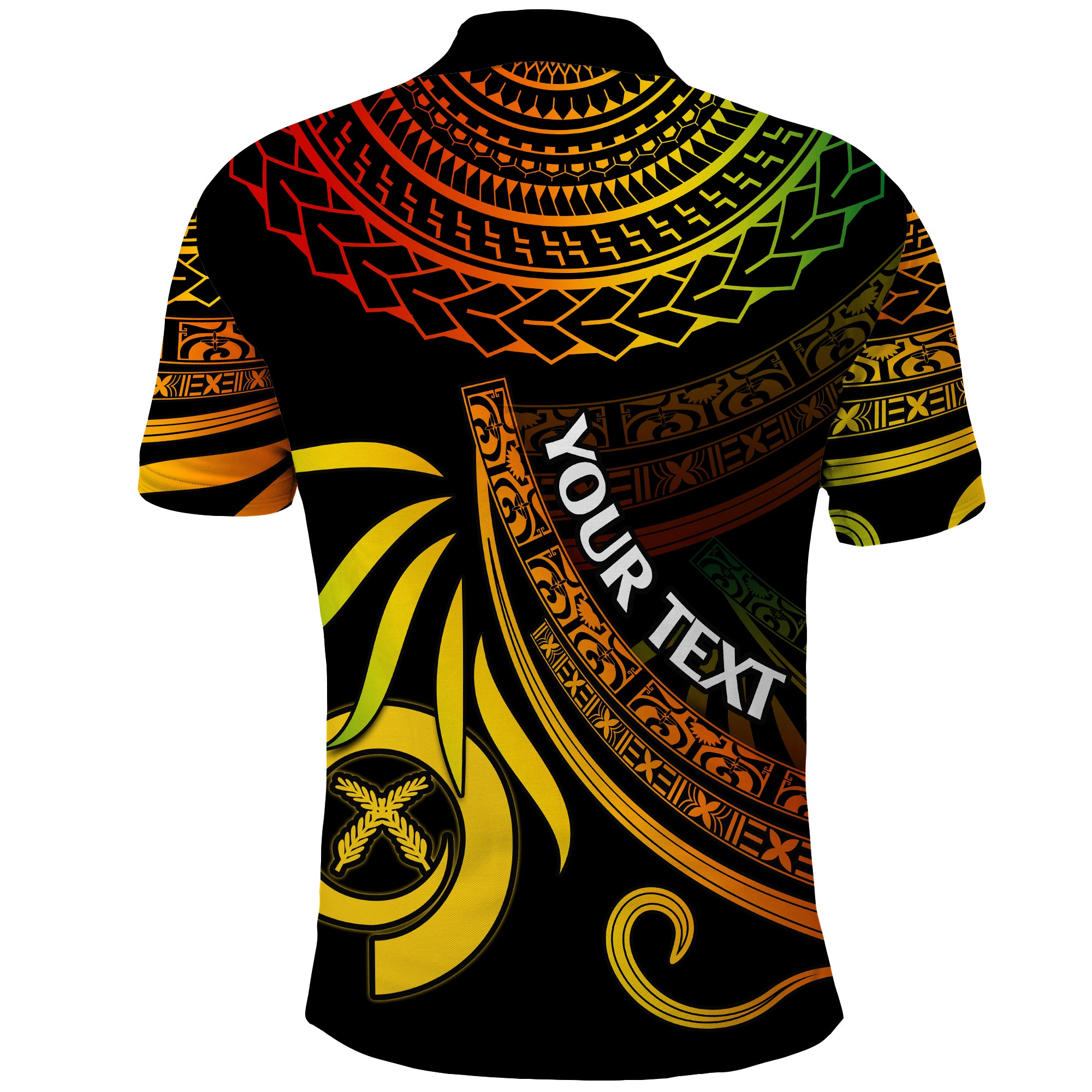 Custom Vanuatu Polo Shirt Happy 43rd Independence Anniversary Polynesian Proud To Be A Ni Van - LH1