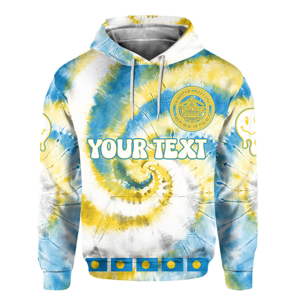 Palau Hoodie Custom Tie Dye Style 2