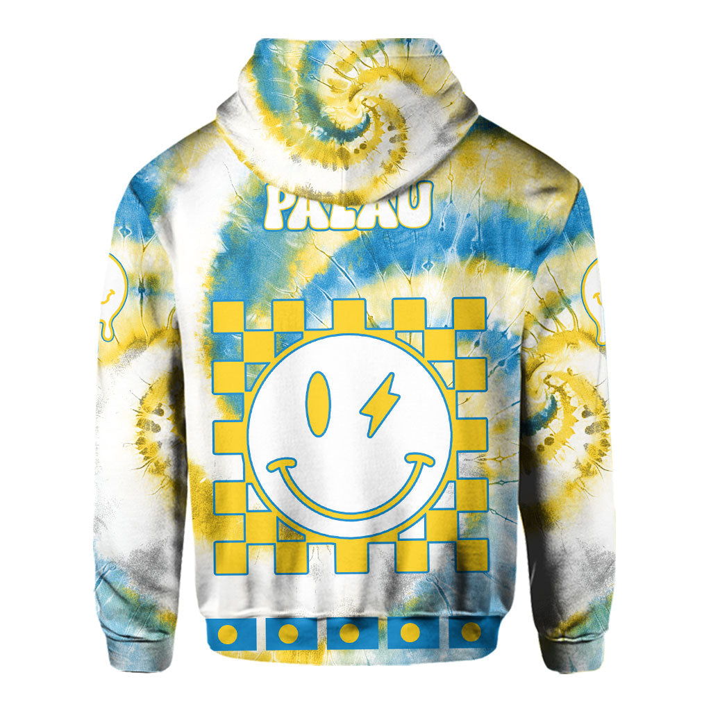 Palau Hoodie Custom Tie Dye Style 3