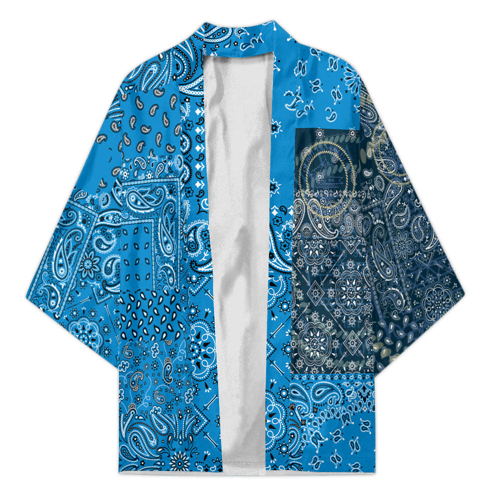 Palau Kimono Paisley Flag And Skull Style 1