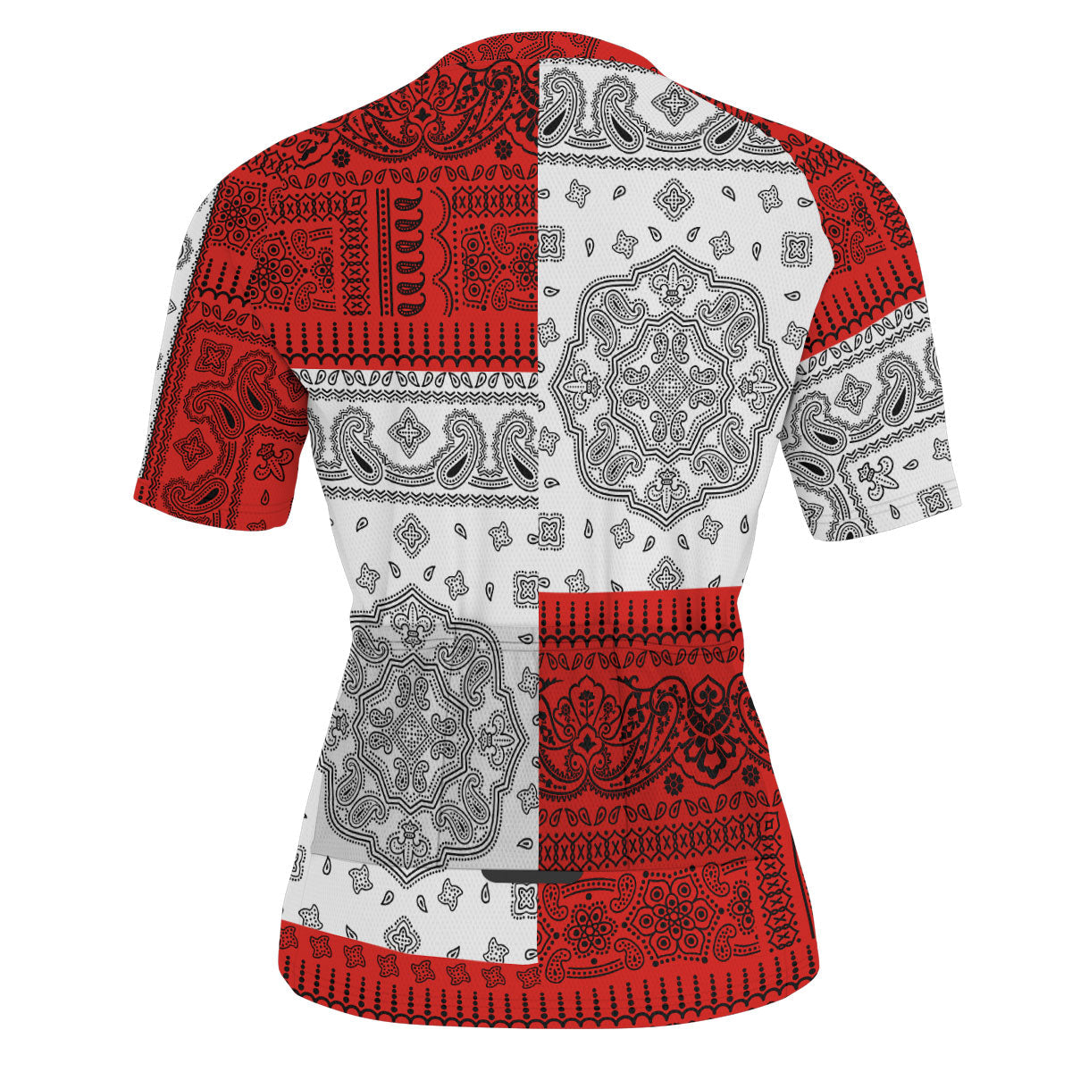 Palestine Men Cycling Jersey Flag And Paisley Basic Style 3