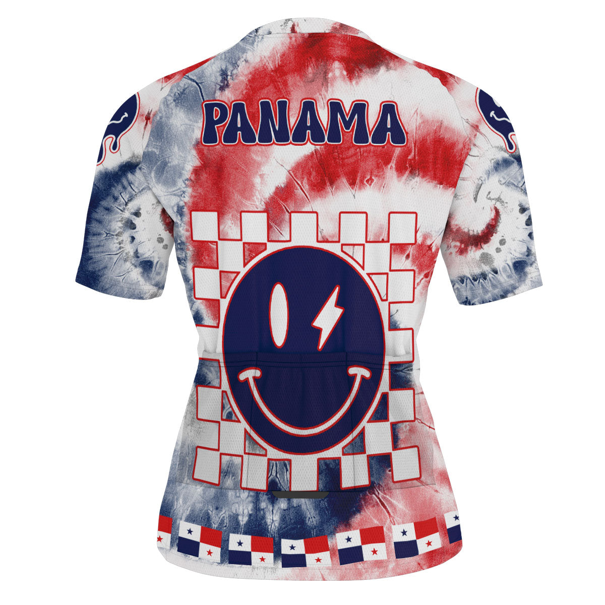 Panama Men Cycling Jersey Custom Tie Dye Style 3