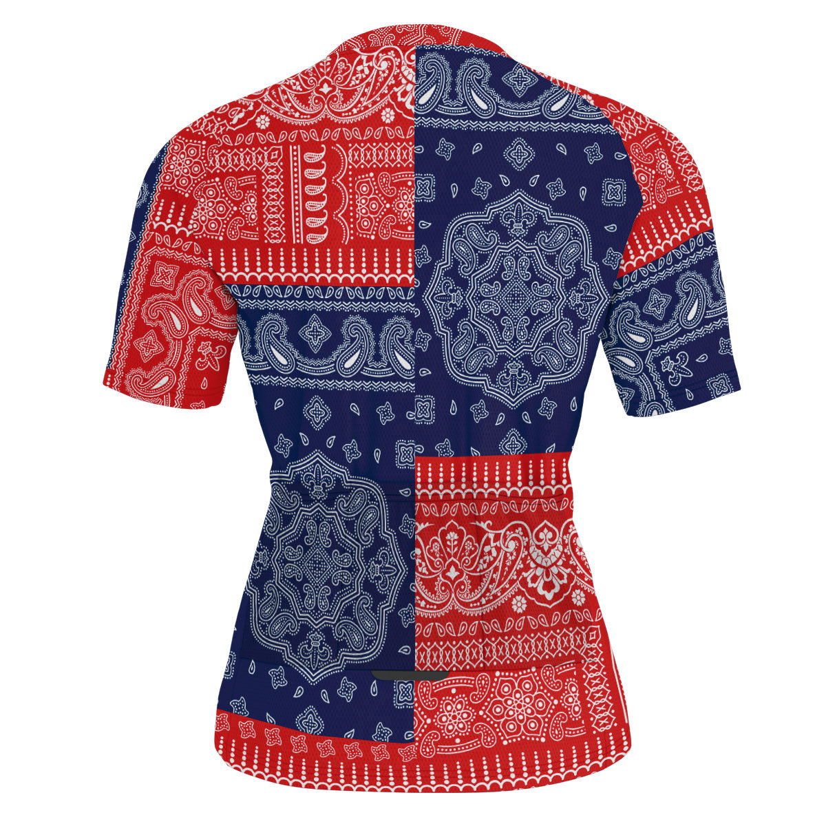 Panama Men Cycling Jersey Flag And Paisley Basic Style 3