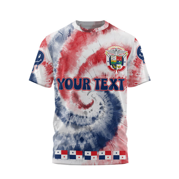 Panama T Shirt Custom Tie Dye Style 1