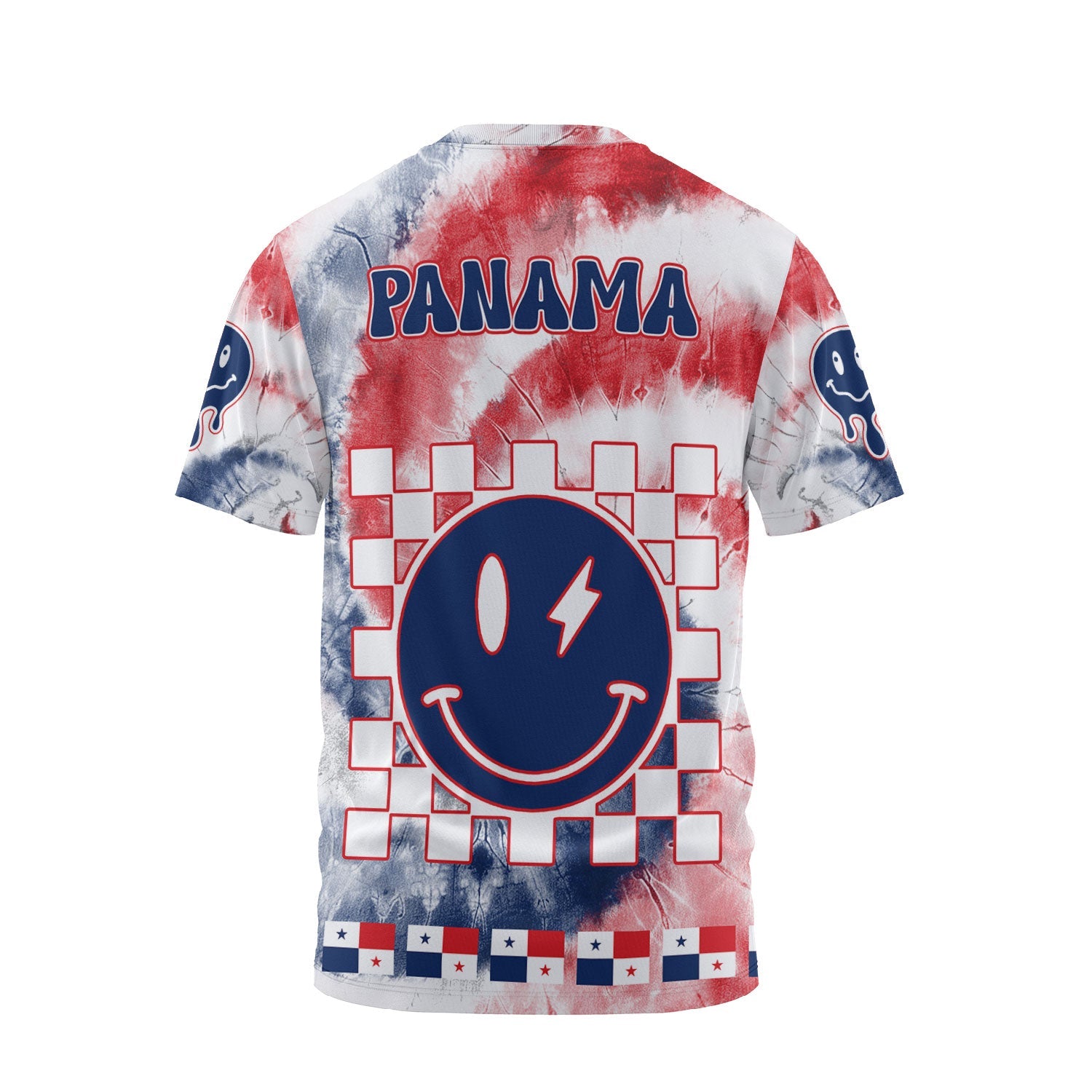 Panama T Shirt Custom Tie Dye Style 2