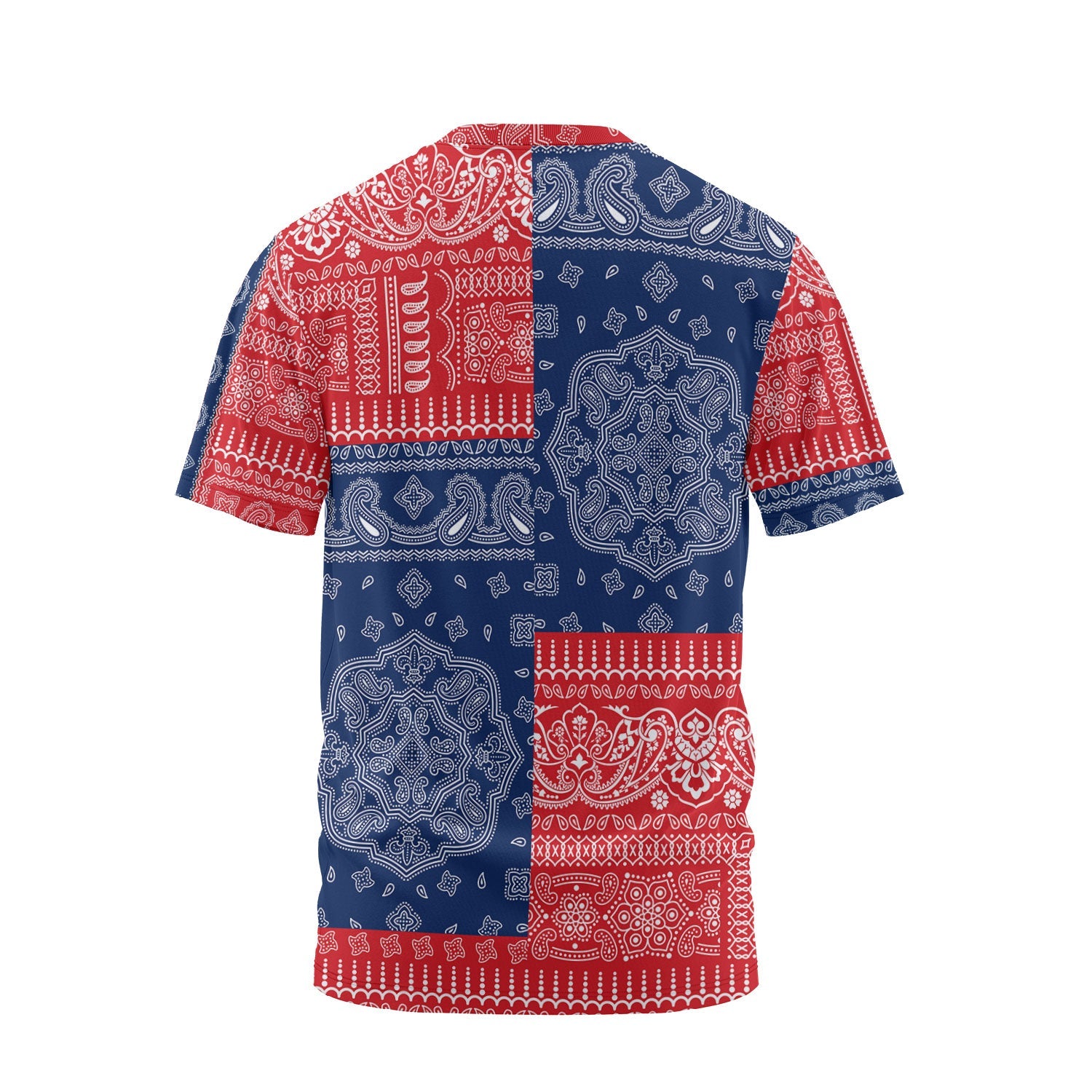 Panama T Shirt Flag And Paisley Basic Style 3