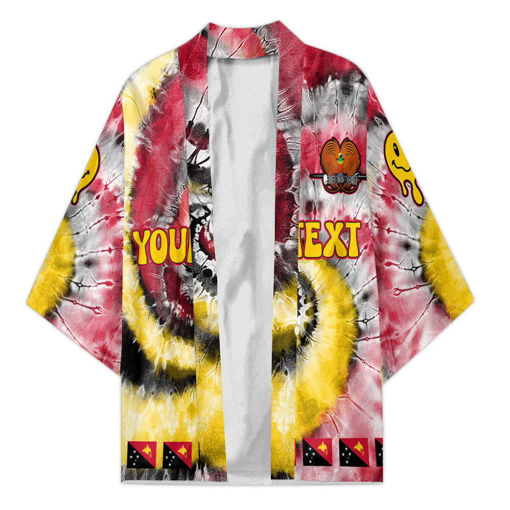 Papua New Guinea Kimono Custom Tie Dye Style 1