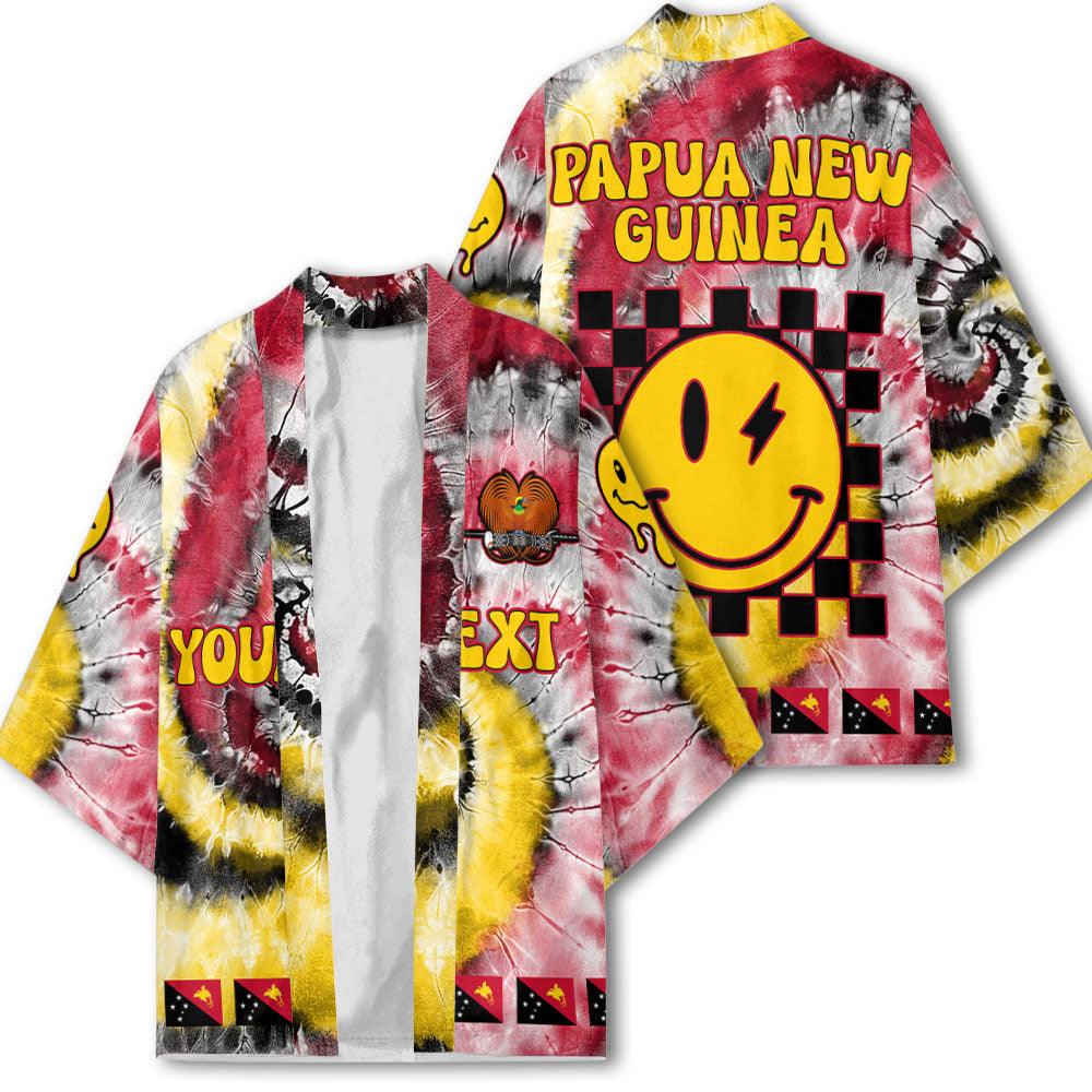 Papua New Guinea Kimono Custom Tie Dye Style 2