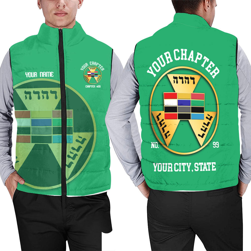 Personalized Royal Arch Past High Priest York Rite Men Padded Jacket V ...