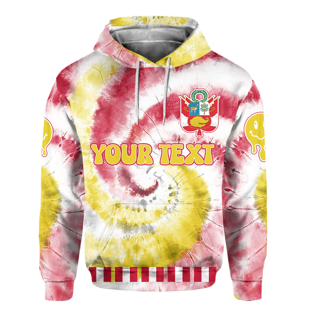 Peru Hoodie Custom Tie Dye Style 2