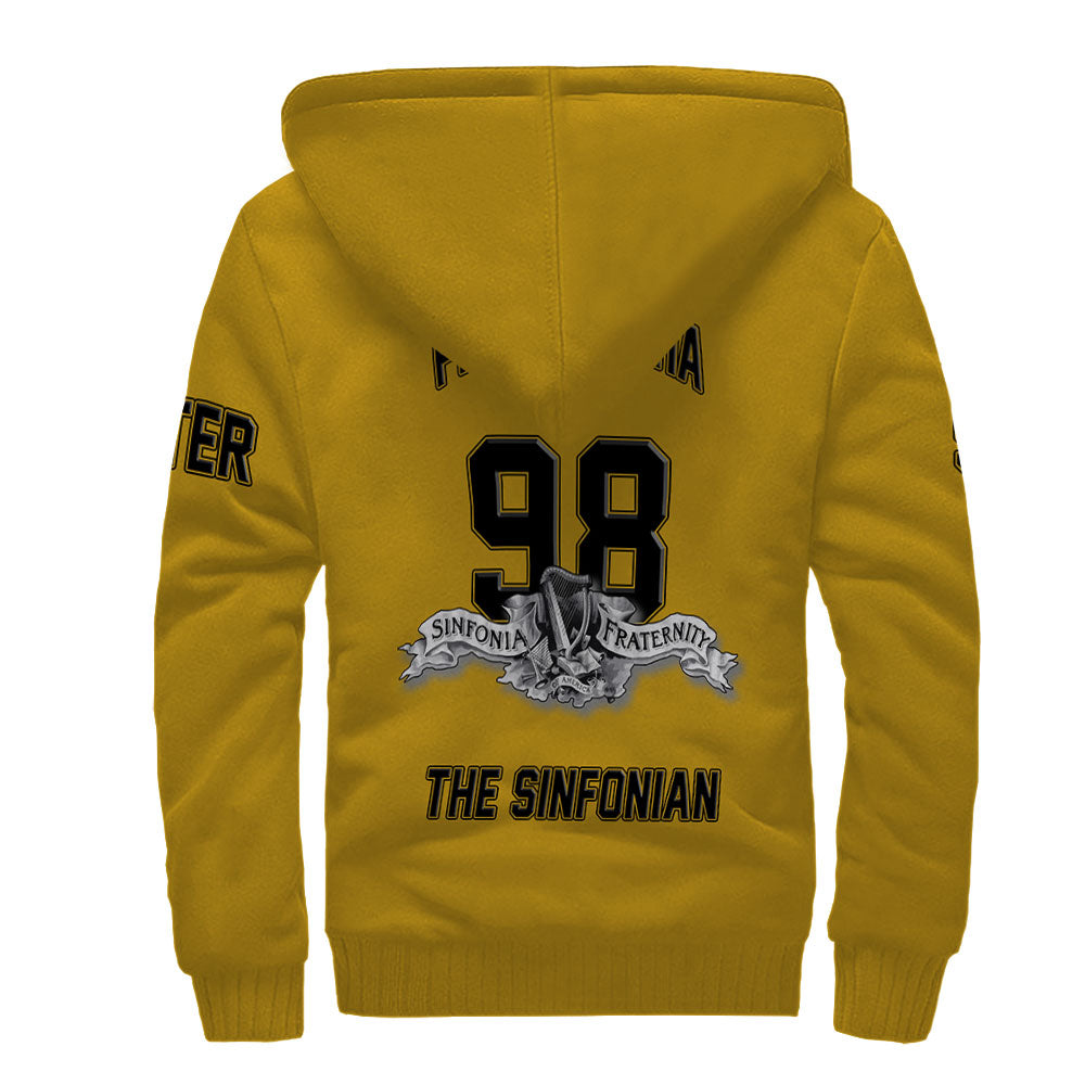 Personalized Phi Mu Alpha Sherpa Hoodies Yellow Black Muticolor Sinfonia Fraternity Style