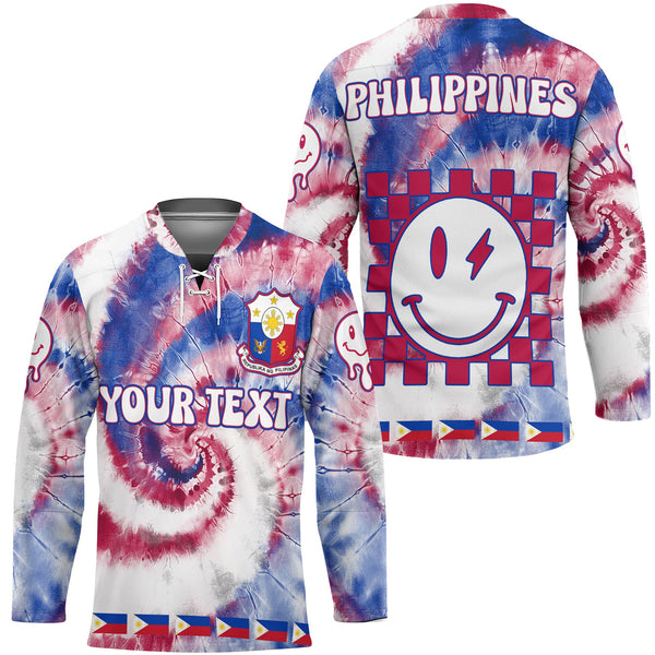 Philippines Hockey Jersey Custom Tie Dye Style 1