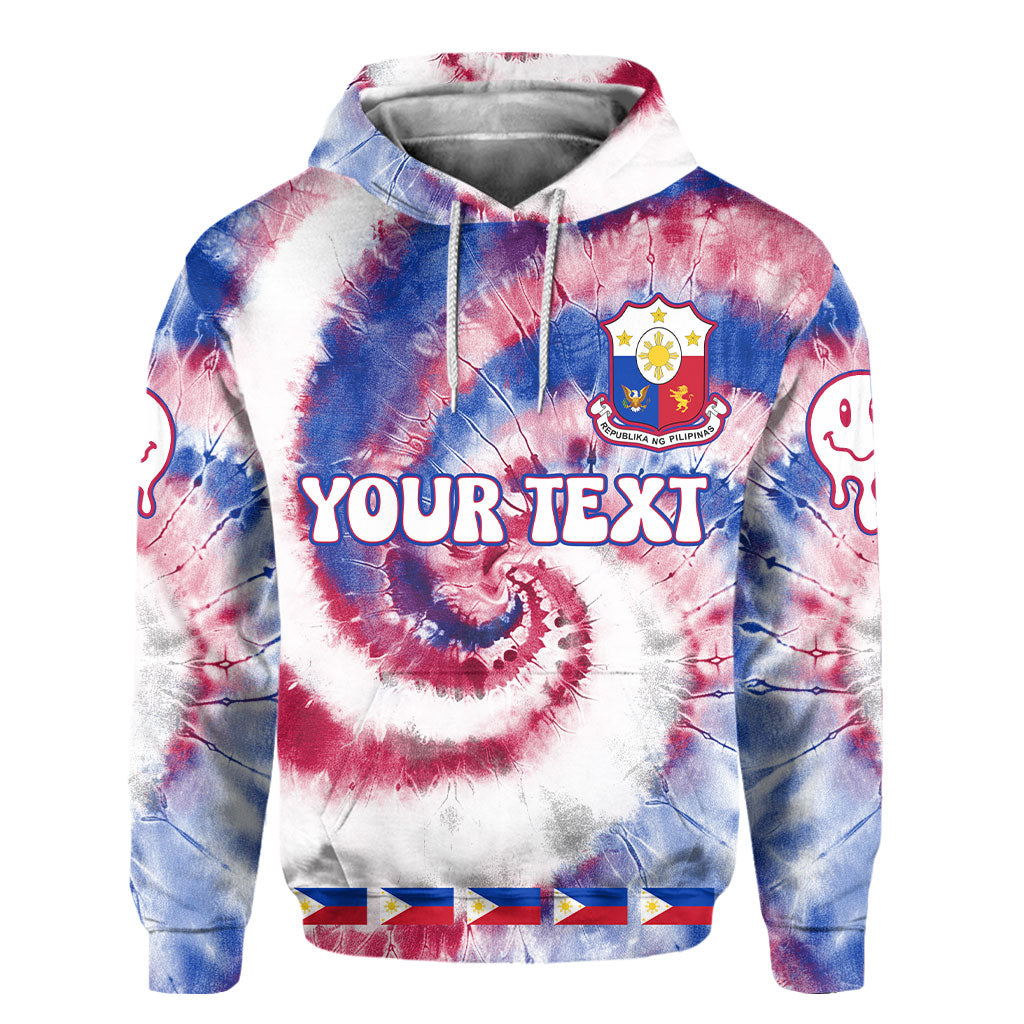 Philippines Hoodie Custom Tie Dye Style 2