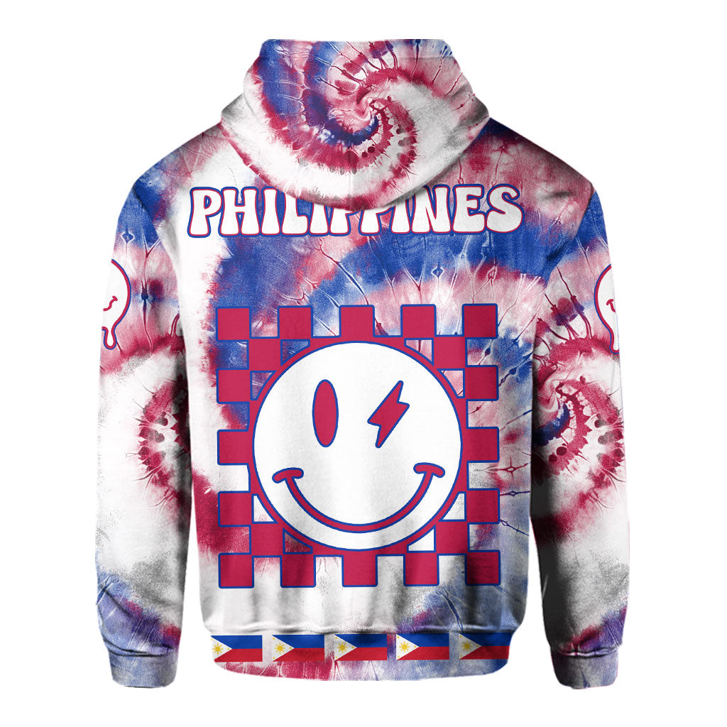 Philippines Hoodie Custom Tie Dye Style 3