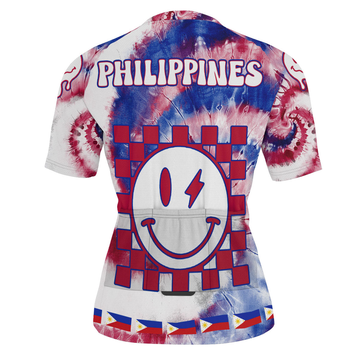 Philippines Men Cycling Jersey Custom Tie Dye Style 3