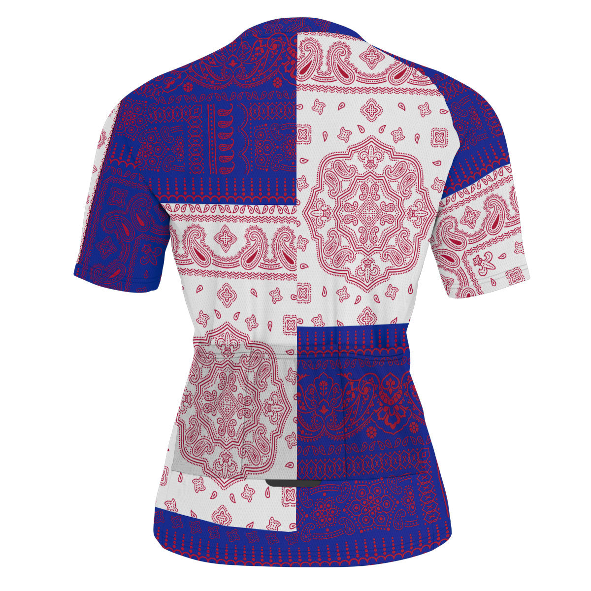 Philippines Men Cycling Jersey Flag And Paisley Basic Style 3