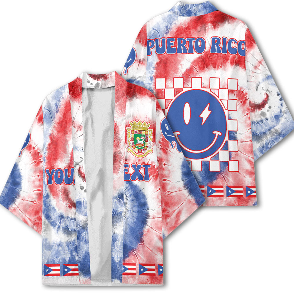 Puerto Rico Kimono Custom Tie Dye Style 2