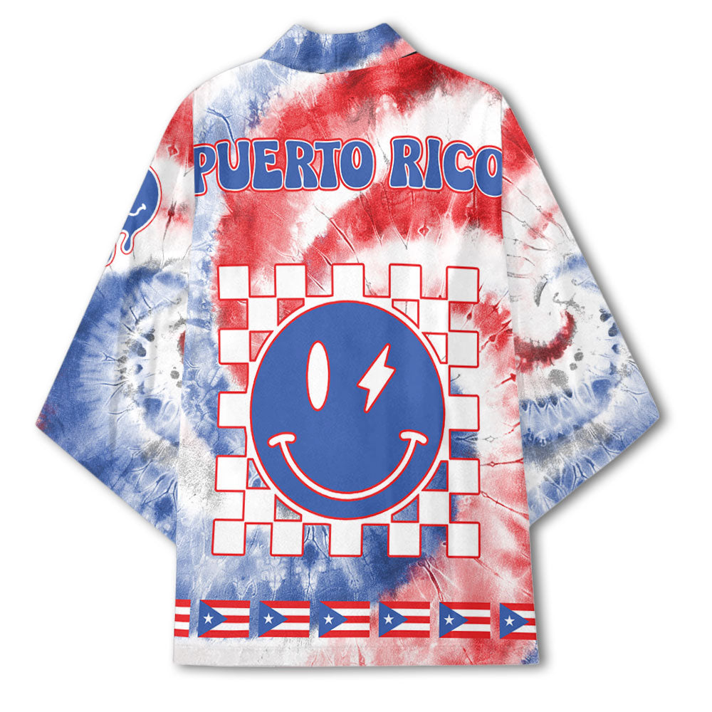 Puerto Rico Kimono Custom Tie Dye Style 3