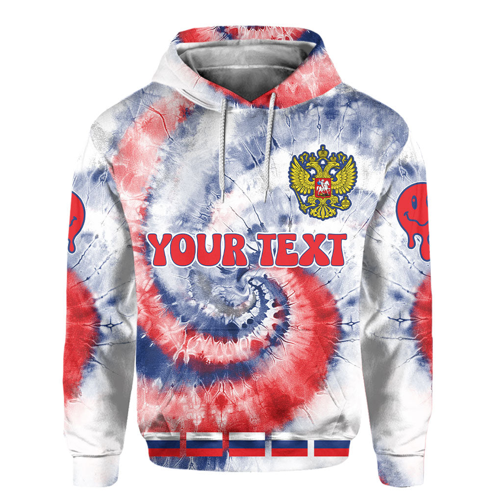 Russia Hoodie Custom Tie Dye Style 2