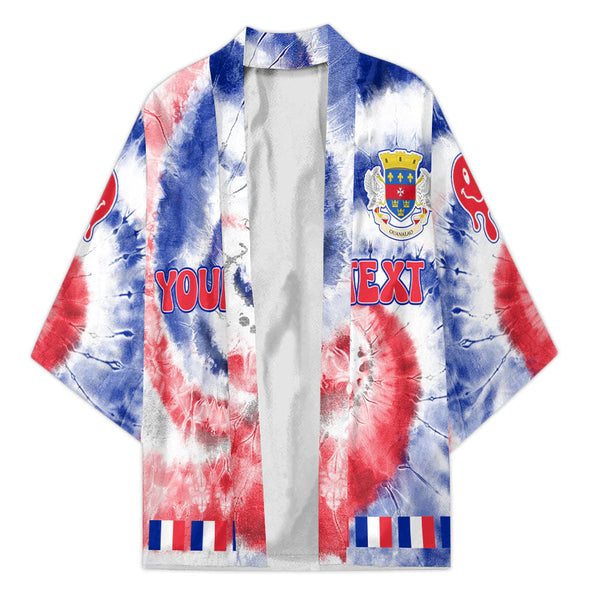 Saint Barthelemy Kimono Custom Tie Dye Style 1