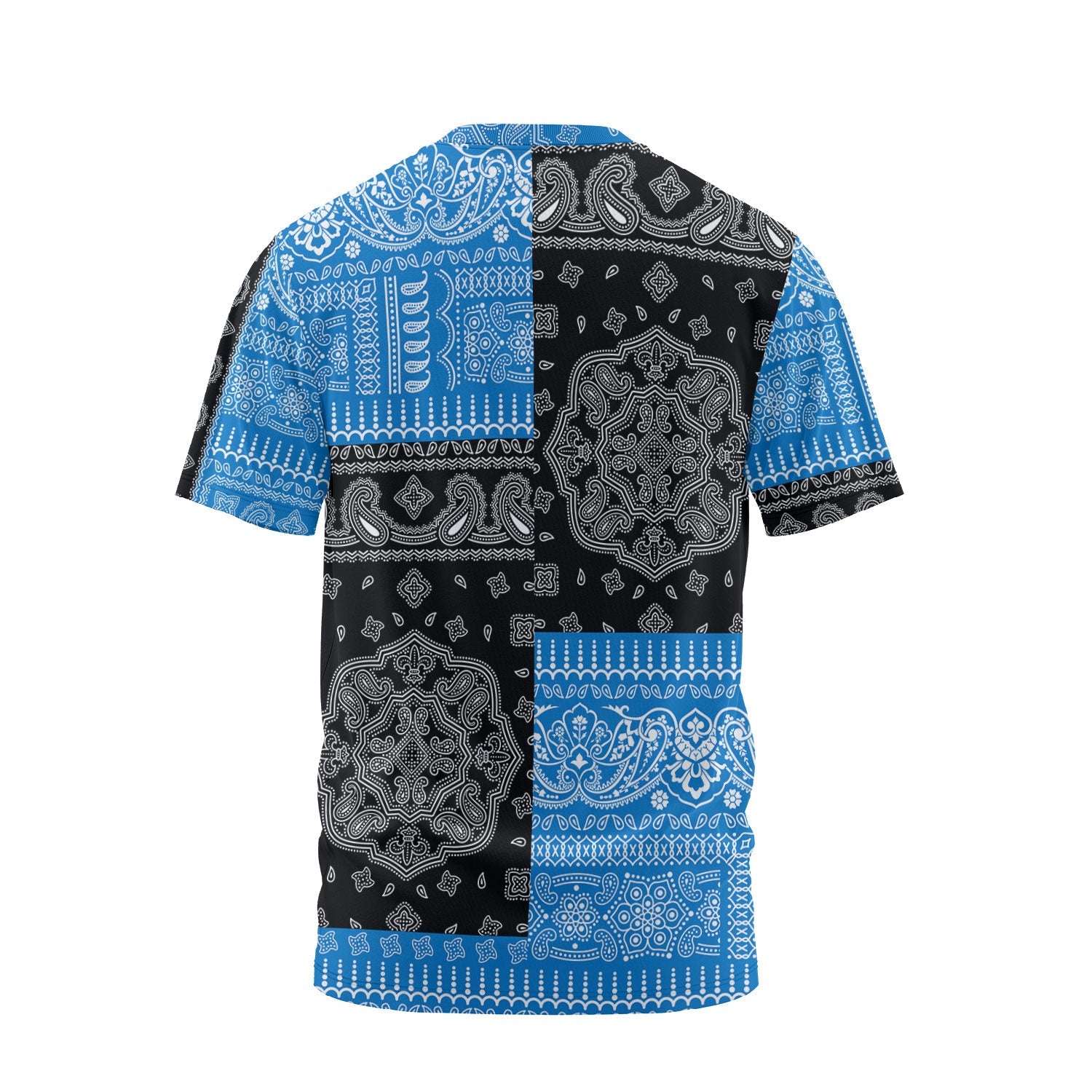 Saint Lucia T Shirt Flag And Paisley Basic Style 3