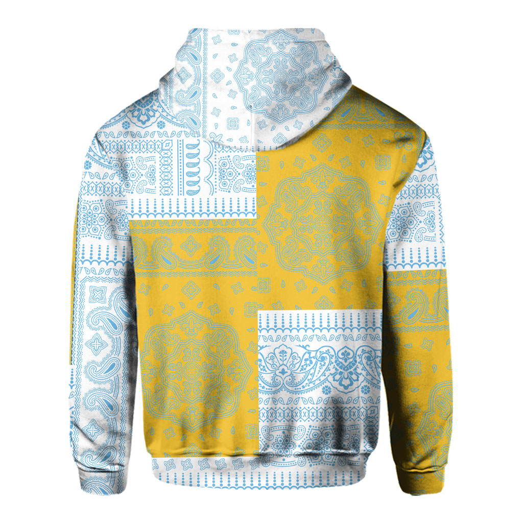 San Marino Hoodie Flag And Paisley Basic Style 3