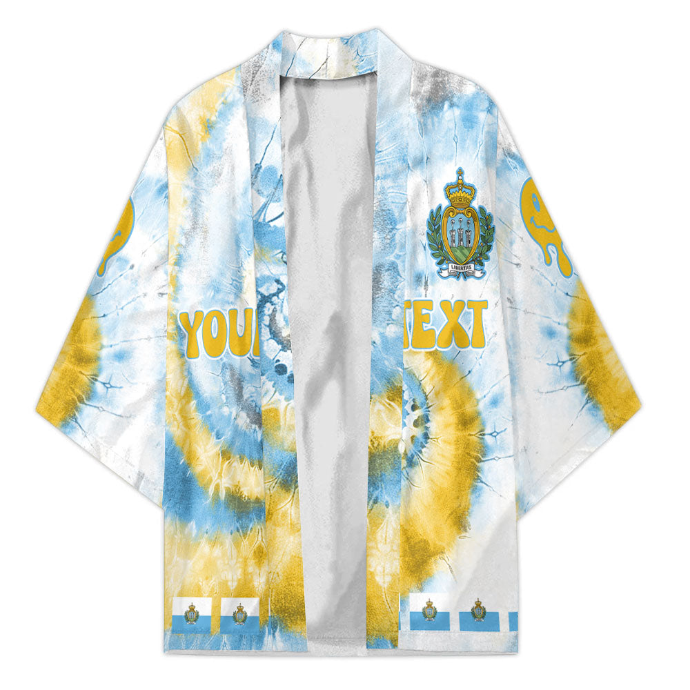 San Marino Kimono Custom Tie Dye Style 1